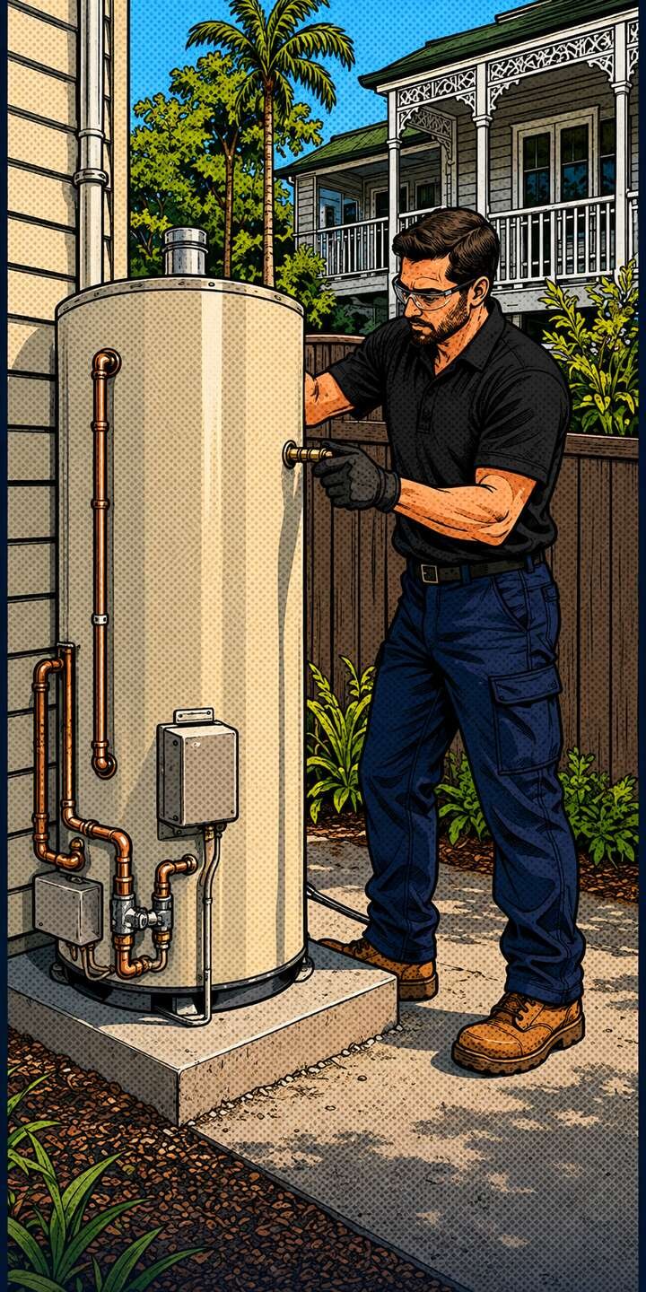 Hot water system installation and repair