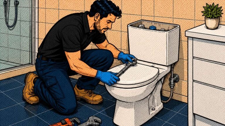 Toilet repair and installation