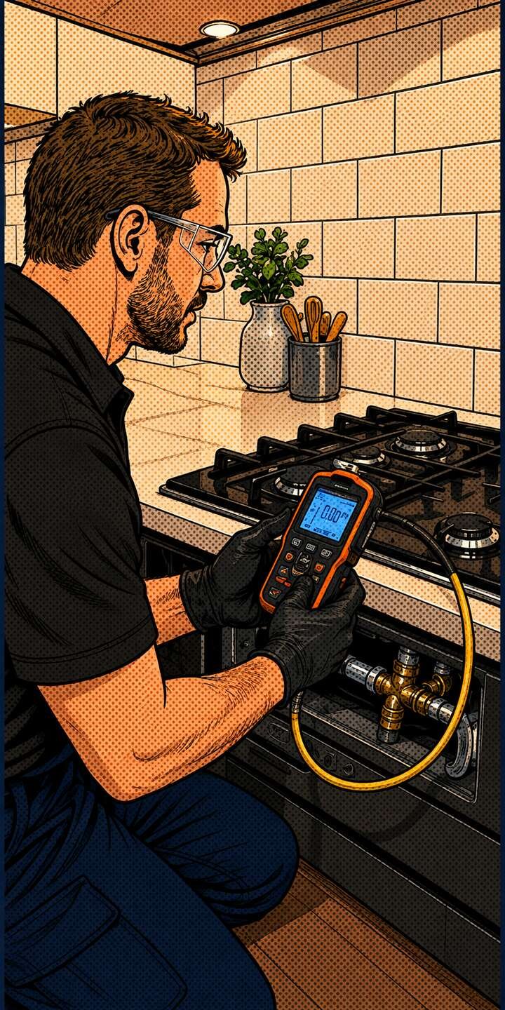 Licensed gas fitting work