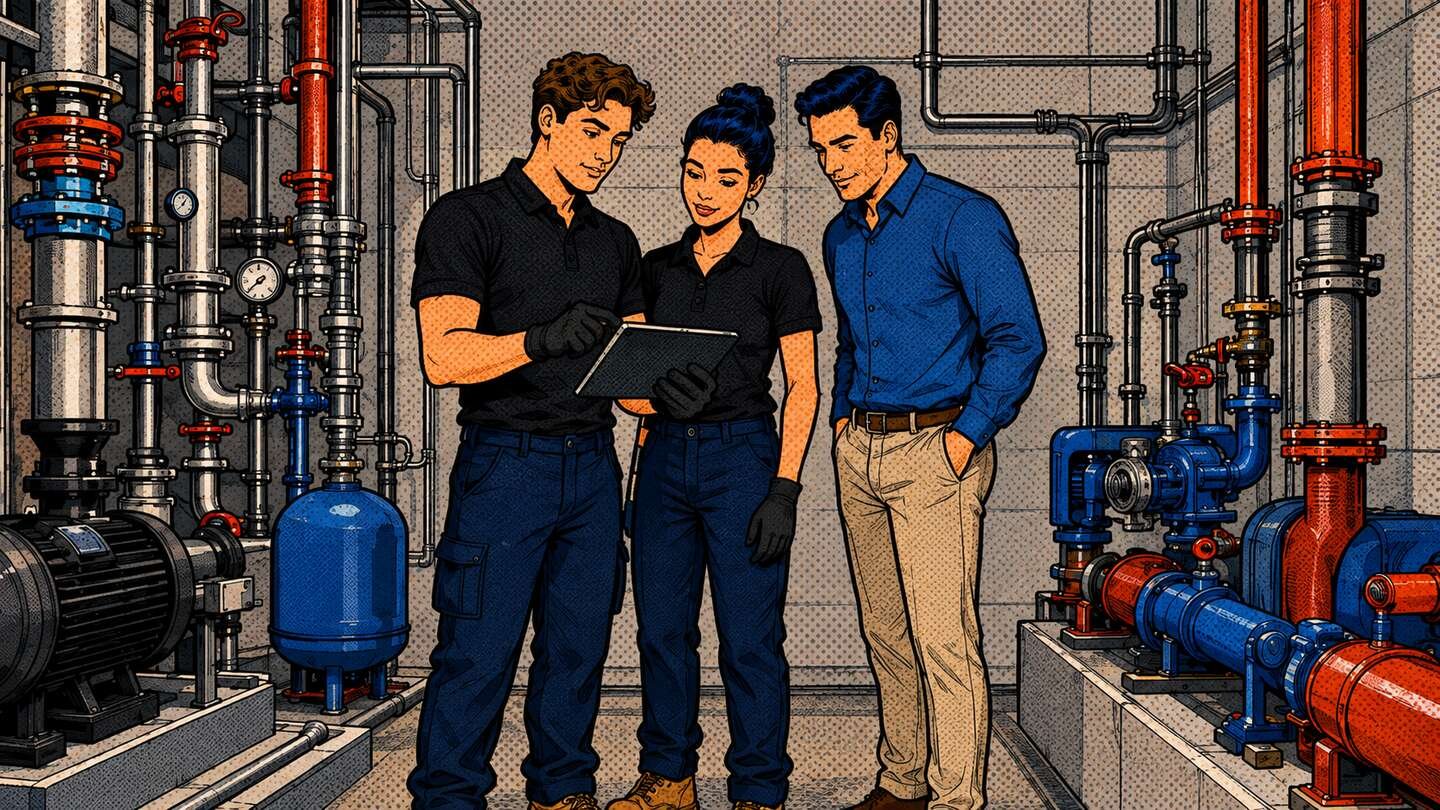 Commercial property plumbing maintenance